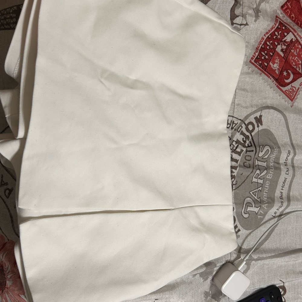 White English Factory skort